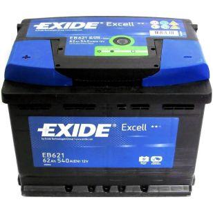 Exide Excell 62   EB621