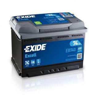 Exide Excell 74   EB740