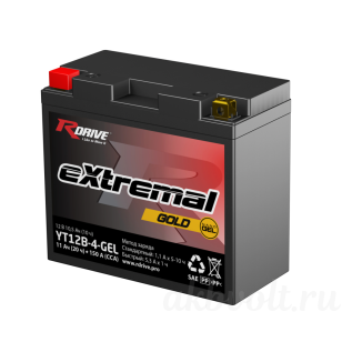 RDrive eXtremal Gold 11 150   YT12B-4-GEL