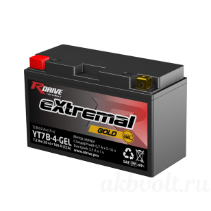 RDrive eXtremal Gold 7.2 100   YT7B-4-GEL