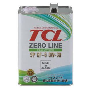   TCL Zero Line Fully Synth, Fuel Economy, SP, GF-6, 0W30, 4 Z0040030SP