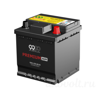 9999 PREMUIM AGM 40�� 450� �������� ���������� QNA-355LN0-IS 