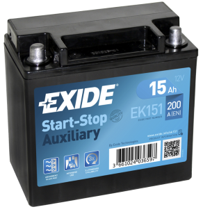  Exide Start-Stop Auxiliary 15 EK151