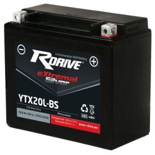 RDrive eXtremal SILVER 18   YTX20L-BS