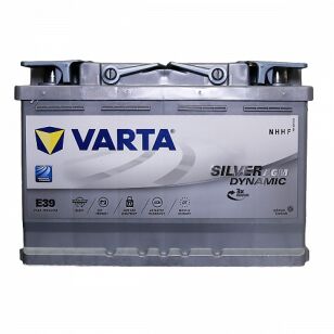 Varta Silver AGM E39 70Ач обратная полярность 570901076