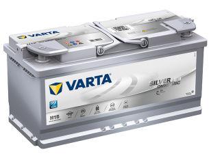 Varta Silver AGM H15 105Ач обратная полярность 