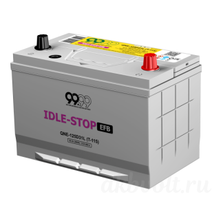 9999 IDLE-STOP EFB 85�� 880� �������� ���������� QNE-125D31L