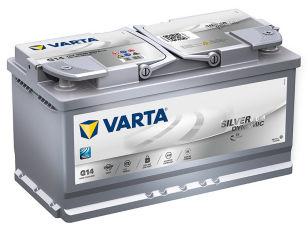 Varta Silver AGM G14 95Ач обратная полярность 595901
