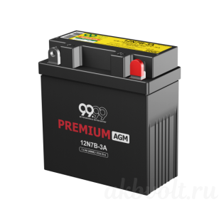 9999 PREMIUM AGM 7�� 70A �������� ���������� 12N7B-3A