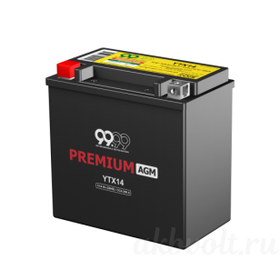 9999 PREMIUM AGM 12�� 200A ������ ���������� YTX14
