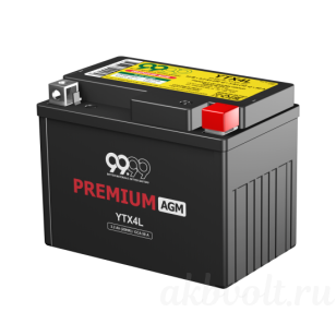 9999 PREMIUM AGM 3.2�� 50A �������� ���������� YTX4L