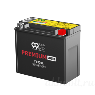 9999 PREMIUM AGM 18�� 270A �������� ���������� YTX20L