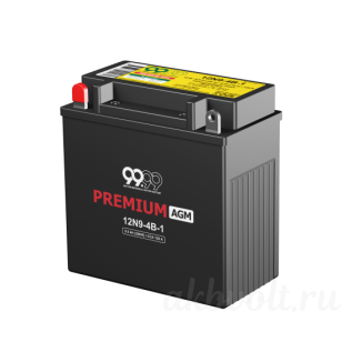 9999 PREMIUM AGM 9�� 120A ������ ���������� 12N9-4B-1