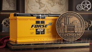 FORSE 100Ач обратная полярность 600120050