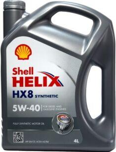    SHELL Helix HX8 5W40 4 550046362