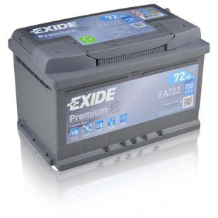 Exide Premium 72   EA722