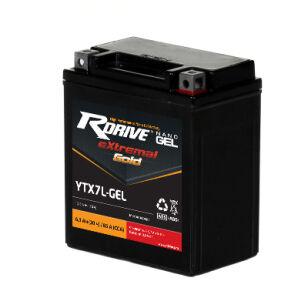 RDrive eXtremal Gold NANO GEL 6   YTX7L-BS