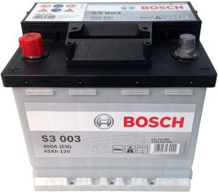 Bosch 45Ач прямая полярность S3 003
