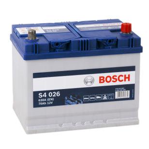 Bosch 70Ач обратная полярность S4 026