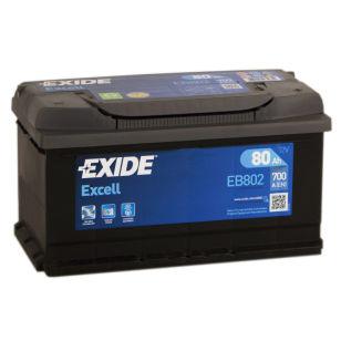 Exide Excell 80   EB802