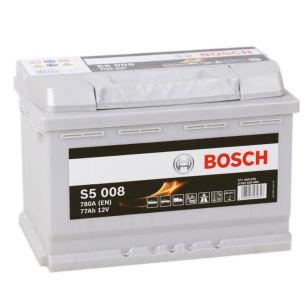 Bosch 77Ач обратная полярность S5 008