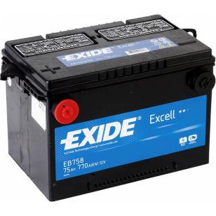 Exide Excell 75   EB758