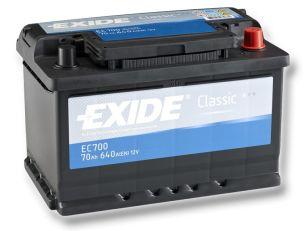 Exide Classic 70   EC700