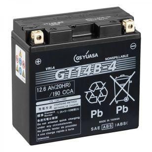 GS Yuasa AGM 12   GT14B-4