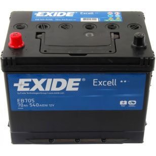 Exide Excell 70   EB705