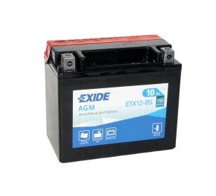 Exide 10   ETX12-BS