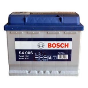 Bosch 60Ач прямая полярность S4 006