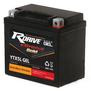 RDrive eXtremal Gold NANO GEL 4   YTX5L-GEL