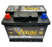 Vesline 60Ач прямая полярность L2