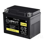 ИРКУТ AGM 3.7Ач обратная полярность YTX4L-GEL