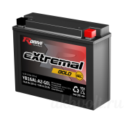 RDrive EXtremal Gold NANO GEL 16Ач 190A обратная полярность YB16AL-A2-GEL