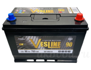 Vesline Asia 90Ач 750А обратная полярность 105D31L