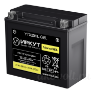ИРКУТ AGM 21Ач обратная полярность YTX20HL-GEL