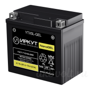ИРКУТ AGM 4.7Ач обратная полярность YTX5L-GEL