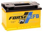 FORSE EFB 74Ач 750A обратная полярность 574112051