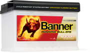 Banner Running Bull EFB 70Ач обратная полярность P57000