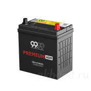 9999 PREMUIM AGM 36Ач 350А обратная полярность QNA-S34B20L