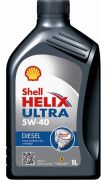 Масло моторное синтетическое Shell Helix Diesel Ultra 5W40 1л 550040552