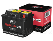 9999 PREMUIM AGM 60Ач 660А обратная полярность QNA-380LN2-IS