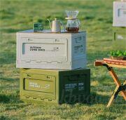 Ящик-органайзер в багажник автомобиля 50Л зеленый