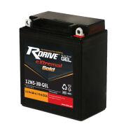 RDrive eXtremal Gold NANO GEL 5Ач обратная полярность 12N5-3B-GEL
