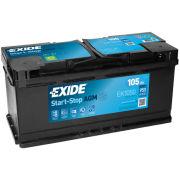 Exide AGM 105Ач обратная полярность EK1050