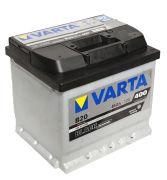 Varta Black B20 45Ач прямая полярность 545413