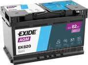 Exide AGM 82�� 800A �������� ���������� EK820