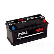 Moll AGM 105Ач 950А обратная полярность