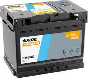 Exide Premium 64Ач обратная полярность EA640